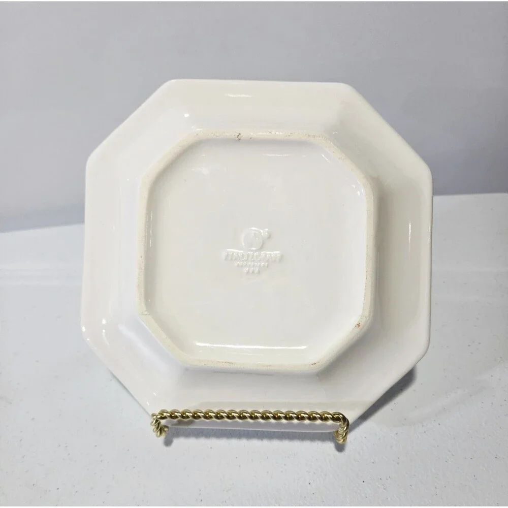 Pfaltzgraff 1990's Christmas Heritage Mint Tray 6.5